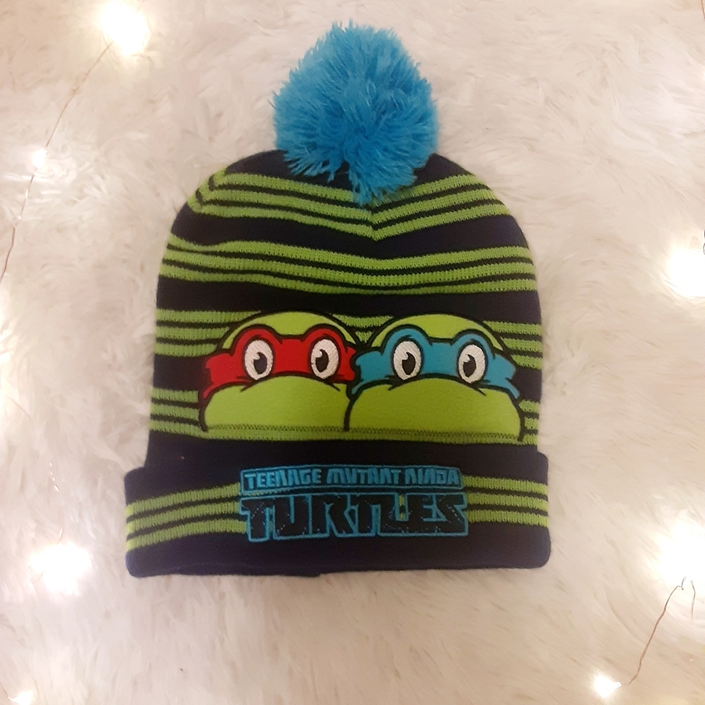 Toddle beanie ninja turtle NWOT